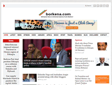 Tablet Screenshot of borkena.com
